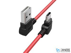 کابل شارژ تایپ سی اوریکو ORICO TCW Right-angled Type-A to Type-C Cable 2m