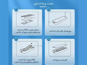 خرید باکس M.2 NVMe SSDاوریکو ORICO M223C3-G4 USB3.2 20Gbps M.2 NVMe SSD Enclosure