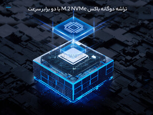 خرید باکس M.2 NVMe اوریکو