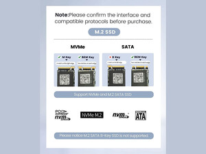 باکس اس اس دی m2 اوریکو ORICO FV35C3-G2 USB3.2 Gen2 Type-C M.2 NVMe/NGFF(SATA) SSD Enclosure