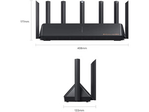 خرید روتر بی سیم حرفه ای شیائومی Xiaomi AX6000 WiFi 6 Router