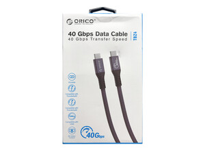 کابل تاندربولت 80 سانتی متری اوریکو ORICO TBZ4-08 ORICO Thunderbolt 4 Data Cable