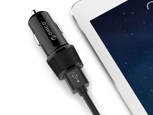 سرعت شارژر فندکی 2 پورت اوریکو ORICO Dual USB Smart Car Charger (UCC-2U)