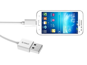 کابل میکرو یو اس بی سریع اوریکو Orico 3A Micro USB Cable ADC-05 0.5m