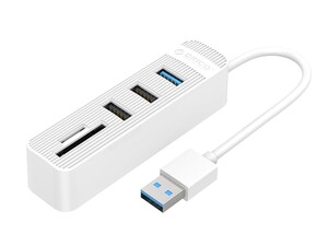 هاب 3 پورت و رم ریدر اوریکو ORICO TWU32-3AST 3-Port USB3.0 HUB with Card Reader