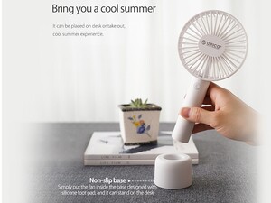 پنکه رومیزی قابل شارژ ORICO FH1 Mini Desk/Handhold Rechargeable Fan