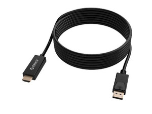 کابل دیسپلی پورت به اچ دی ام آی اوریکو ORICO DPH-M18 DisplayPort to HDMI Adapter 1.8M