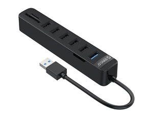 هاب 6 پورت و رم ریدر اوریکو ORICO TWU32-6AST 6-Port USB3.0 HUB with Card Reader