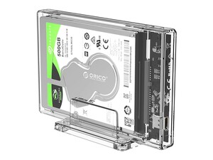 باکس هارد درایو 2.5 اینچی اوریکو Orico 2159C3 2.5 inch Transparent 10Gbps Hard Drive Enclosure with Stand