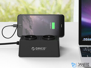 چند راهی 2 سوکت و 5 یو اس بی اوریکو Orico 2 AC with 5 USB Charging Port ODC-2A5U-V1-EU