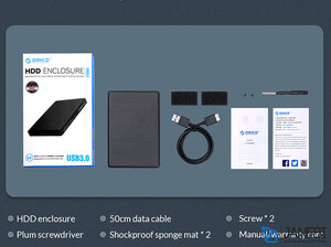 باکس هارد اینترنال به اکسترنال اوریکو Orico 2169U3 2.5inch USB3.0 HDD Enclosure