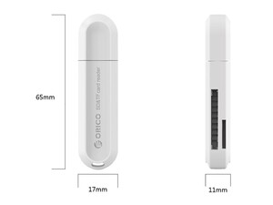 کارتخوان و رم ریدر اوریکو  Orico CRS21 USB3.0 TF/SD Card Reader