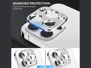 کیفیت محافظ لنز فلزی آها استایل مناسب برای آیفون 13 پرو و پرو مکس AhaStyle WG62-2 Camera Lens Protector Metal camera cover