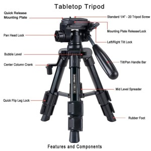 سه پایه دوربین جیماری Jmary KP-2203 Camera Tripod