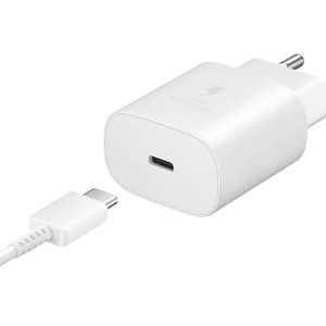 شارژر اصلی سوپرفست 25 وات سامسونگ با کابل تایپ سی Samsung Travel Adapter Charging EP-TA800 25W