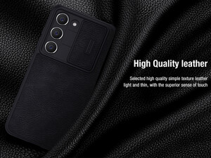 کیف محافظ سامسونگ گلکسی اس 23 نیلکین Nillkin Samsung Galaxy S23 Qin Pro leather case