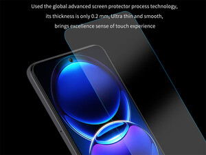 خرید محافظ صفحه نمایش شیشه ای نیلکین Nillkin Amazing H+ Pro tempered glass screen protector for Xiaomi Redmi Note 12 4G Note 12 5G  Poco X5