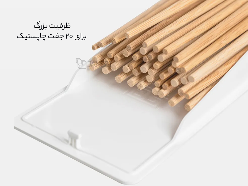 نگهدارنده و استریل کننده هوشمند چاپستیک شیائومی Xiaomi six vertical intelligent sterilizing chopstick holder LSZCA01W