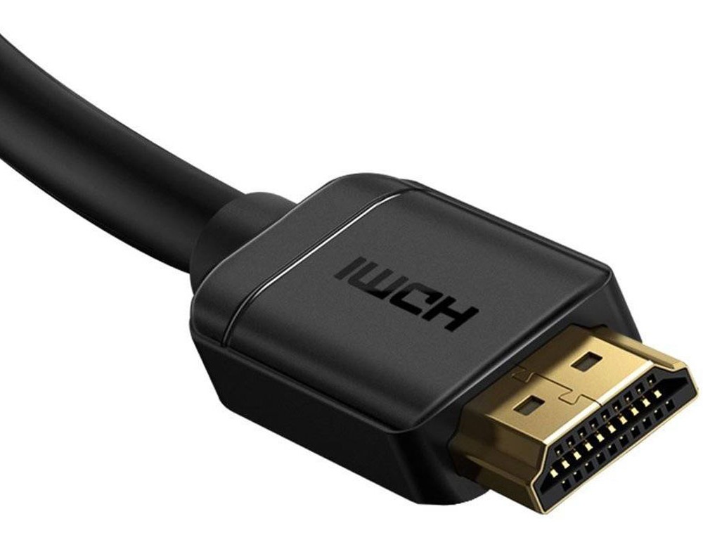 کابل اچ‌دی‌ام‌آی به اچ‌دی‌ام‌آی دو متری بیسوس Baseus HDMI 2.0 cable 4K 60 Hz 3D HDR 18 Gbps CAKGQ-B01