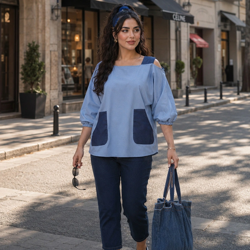 بلوز زنانه طرح باور