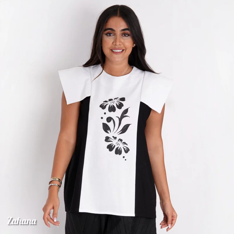 تاپ زنانه طرح آروشا