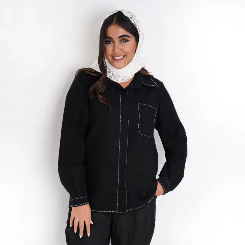 شومیز زنانه طرح وسمه