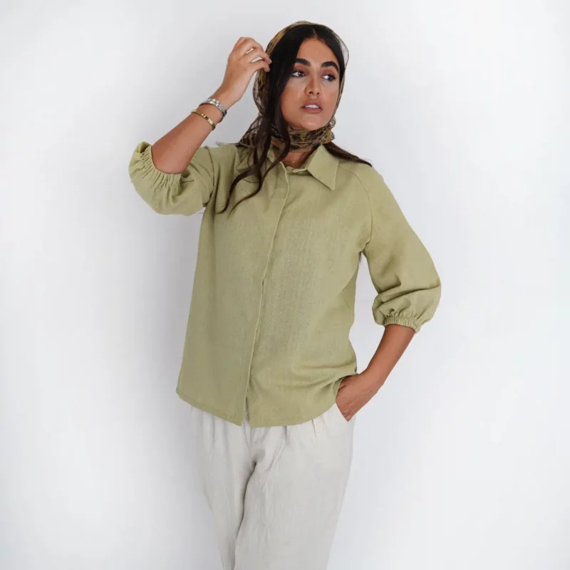 شومیز زنانه طرح سیهون