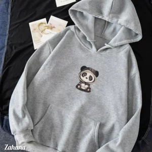 هودی زنانه طرح پاندانوس