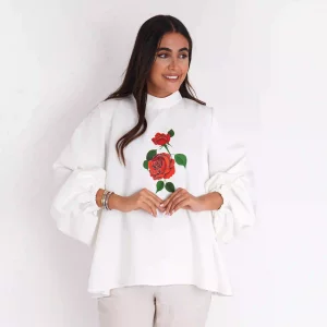 بلوز زنانه طرح بونیکا