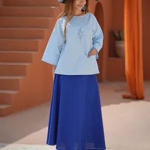 شومیز  و دامن زنانه طرح نیل نسیم