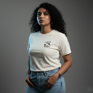 تی شرت زنانه طرح چهار