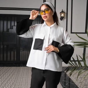 شومیز زنانه طرح جزمین