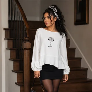 بلوز زنانه طرح اوچین