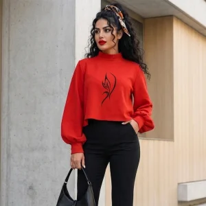 شومیز زنانه طرح سوفیا