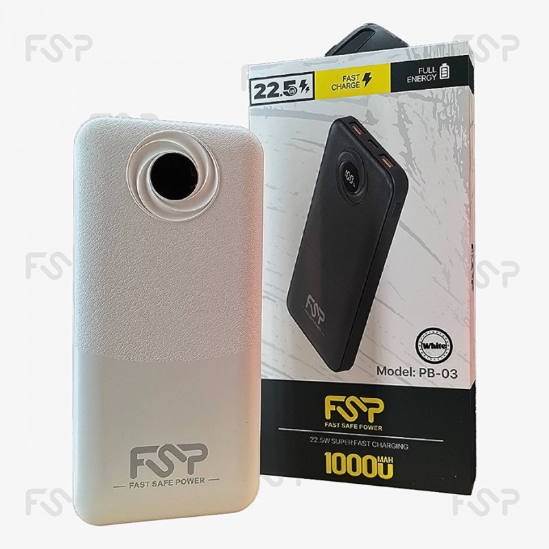 پاوربانک اف اس پی مدل FSP PB-03 ظرفیت 10000 میلی آمپر