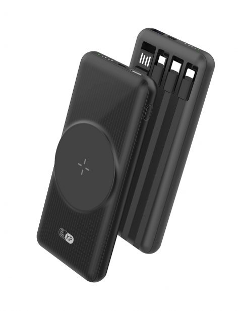 پاوربانک وایرلس KING POWER مدل WP-16 باظرفیت 10000MAP