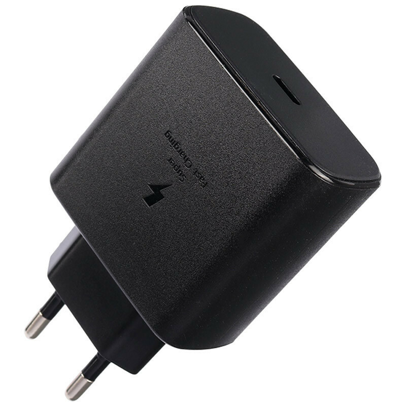 شارژر سامسونگ دو پین مدل EP-TA845 45W بدون کابل