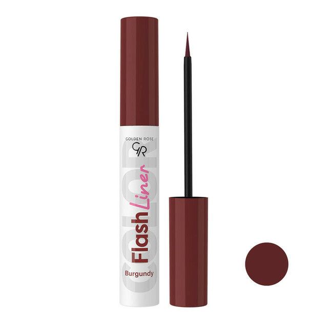 خط چشم مویی گلدن رز مدل Burgundy شماره 110 رنگ زرشکی
