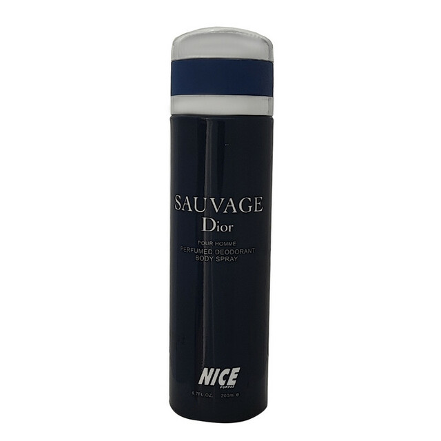 اسپری بدن مردانه نایس پاپت مدل Sauvage Dior حجم 200 میلی لیتر