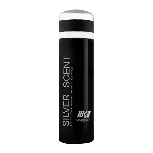 اسپری بدن مردانه نایس پاپت مدل Silver Scent  حجم 200 میلی لیتر