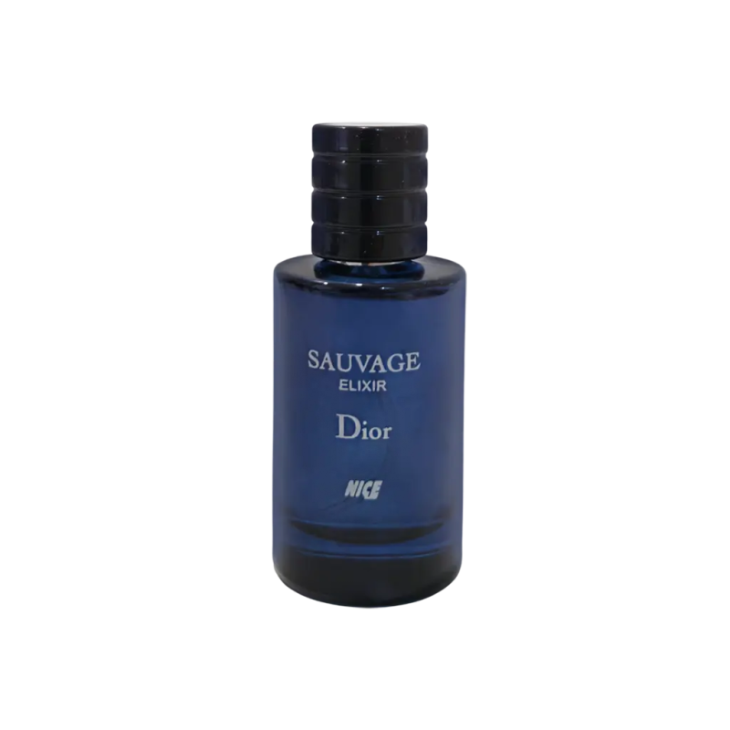 ادوپرفیوم مینیاتوری مردانه نایس پاپت Nice مدل دیور ساواج الکسیر Dior Sauvage Elixir حجم 30 میلی لیتر