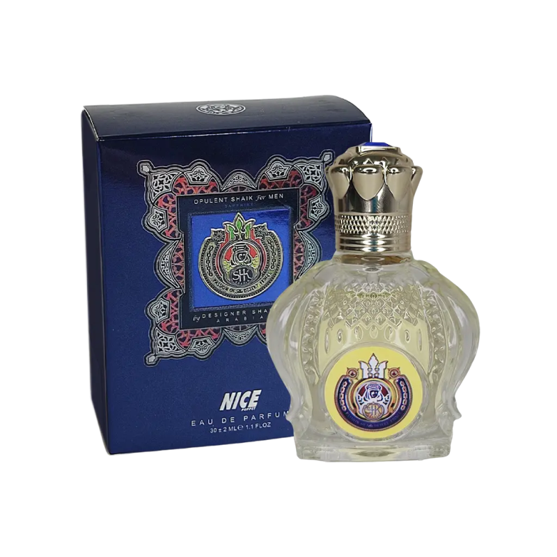 ادوپرفیوم مردانه نایس پاپت Nice مدل شیخ کلاسیک Shaik Opulent Classic No 77 حجم 30 میلی لیتر