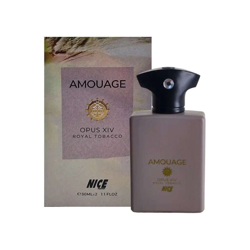 ادوپرفیوم نایس پاپت Nice مدل آمواج اوپوس 14 رویال توباکو Amouage Opus XIV Royal Tobacco حجم 30 میلی لیتر
