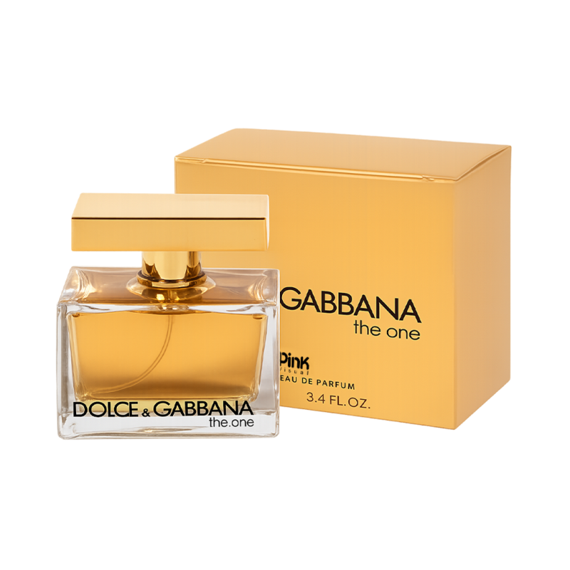 ادوپرفیوم زنانه پینک ویژوآل Pink مدل دولچه گابانا دوان Dolce Gabbana The One حجم 100 میلی لیتر