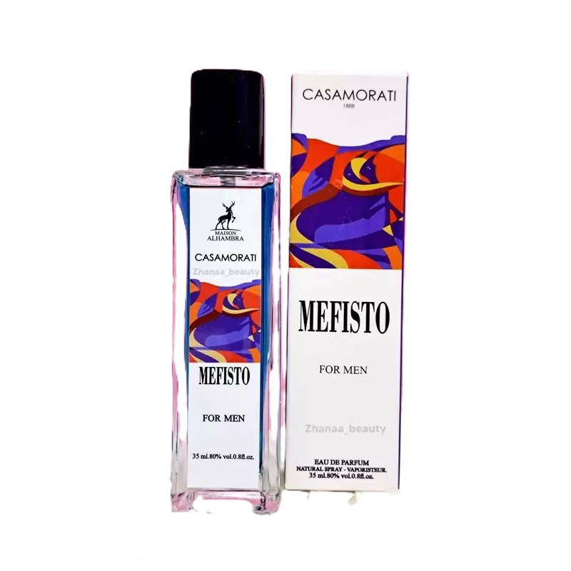 عطر ادوپرفیوم مردانه الحمبرا کازاموراتی مفیستو حجم ۳۵ میلی‌لیتر