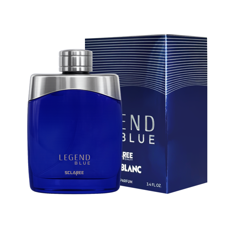 ادوپرفیوم مردانه اسکلاره Sclaree مدل مونت بلنک لجند بلو Mont Blanc Legend Blue حجم 100 میلی لیتر – New