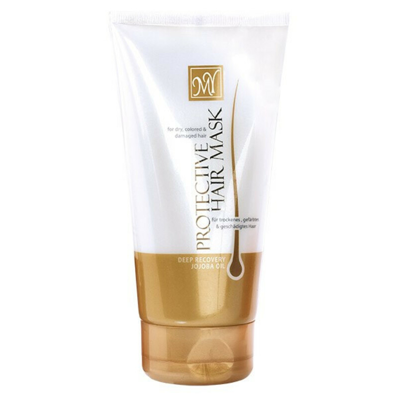 ماسک موی محافظت‌کننده مای مدل Protective حجم 150 میلی‌لیتر مناسب موهای رنگ شده و آسیب دیده، آبرسان، تقویت‌کننده و مرطوب‌کننده، نرم‌کننده و تسهیل‌کننده شانه‌پذیری، حفظ و تثبیت رنگ مو