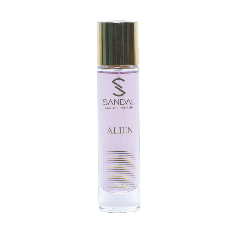 عطر جیبی زنانه صندل مدل Alien  الین حجم 33 میلی لیتر