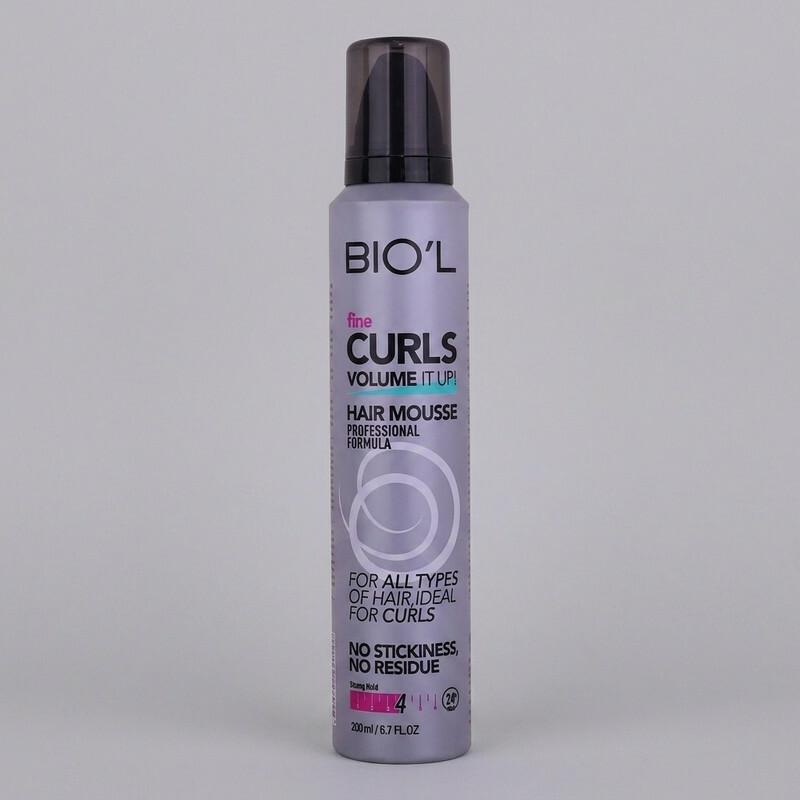 موس مو بیول مدل 4 FINE CURLS مناسب موهای فر حجم 200 میلی لیتر
