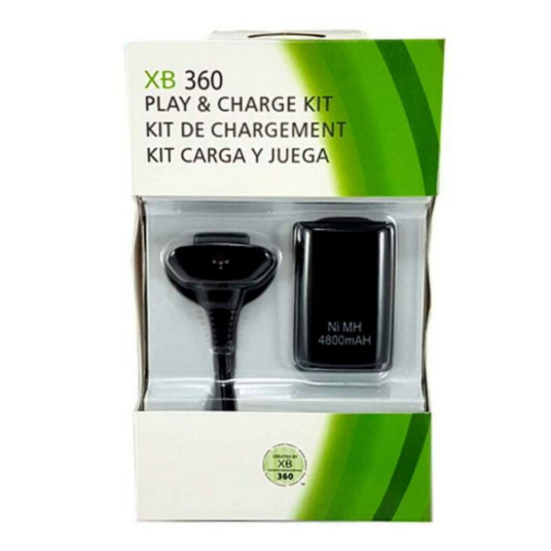 باتری و شارژر دسته بازی ایکس باکس 360 مدل X_PLUS